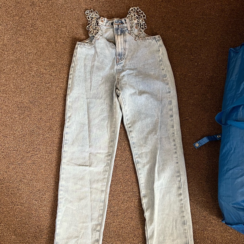 chain jeans